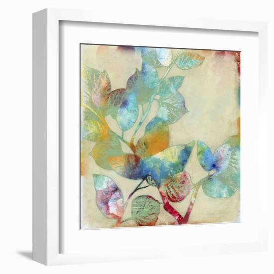 Merging Leaves I-Jennifer Goldberger-Framed Art Print