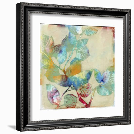 Merging Leaves I-Jennifer Goldberger-Framed Art Print