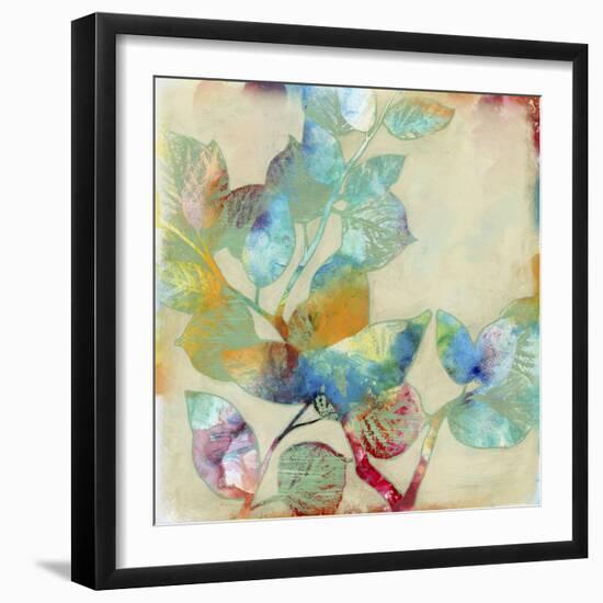 Merging Leaves I-Jennifer Goldberger-Framed Art Print