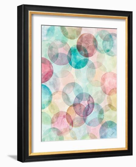 Merging Shapes II-Ann Marie Coolick-Framed Art Print