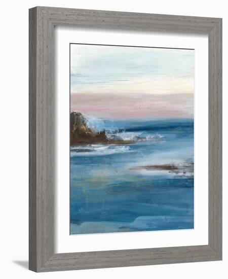 Merging the Ocean I-Lila Bramma-Framed Art Print