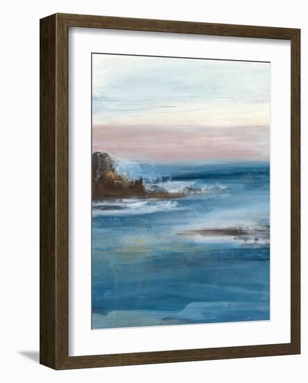 Merging the Ocean I-Lila Bramma-Framed Art Print