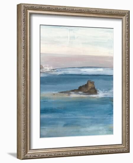 Merging the Ocean III-Lila Bramma-Framed Art Print