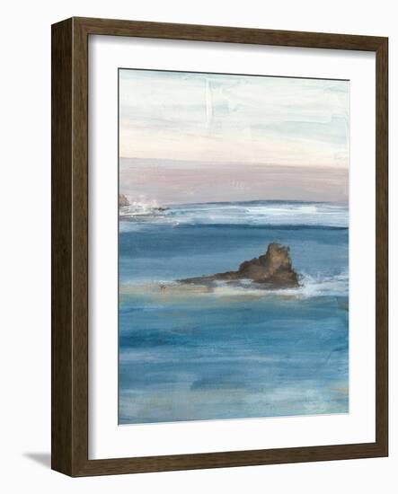 Merging the Ocean III-Lila Bramma-Framed Art Print