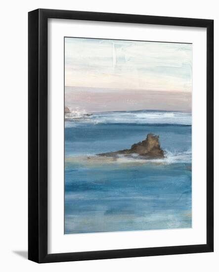 Merging the Ocean III-Lila Bramma-Framed Art Print