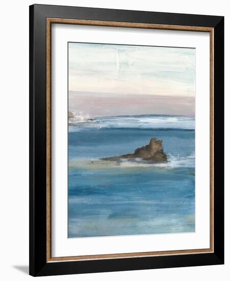 Merging the Ocean III-Lila Bramma-Framed Art Print