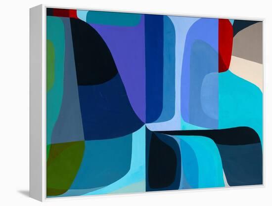 Merging Waters-Marion Griese-Framed Stretched Canvas