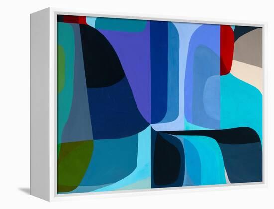 Merging Waters-Marion Griese-Framed Stretched Canvas