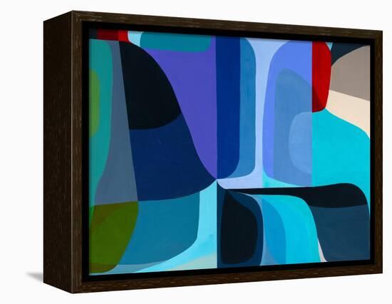 Merging Waters-Marion Griese-Framed Stretched Canvas