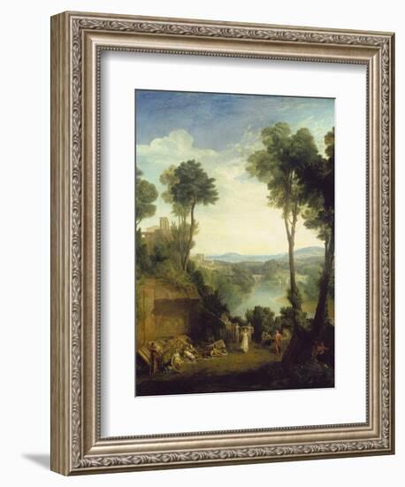 Merkurius Und Herse-JMW Turner-Framed Giclee Print