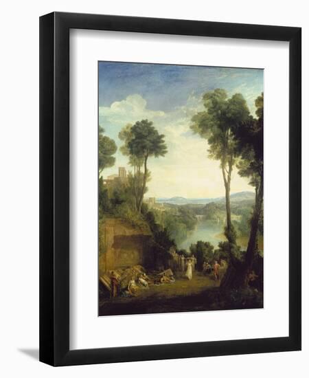 Merkurius Und Herse-JMW Turner-Framed Giclee Print