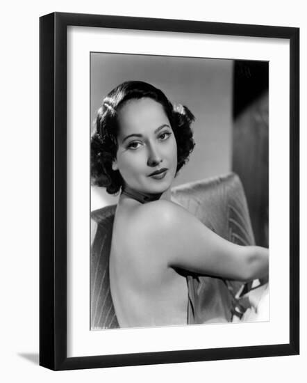 Merle Oberon, 1936-null-Framed Photo