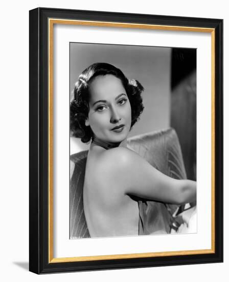 Merle Oberon, 1936-null-Framed Photo