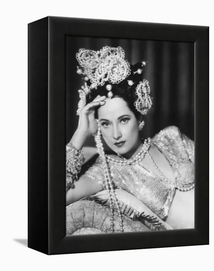 Merle Oberon, 1945-null-Framed Premier Image Canvas