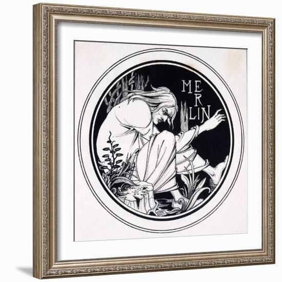 Merlin, Evans, England, 1893-null-Framed Giclee Print