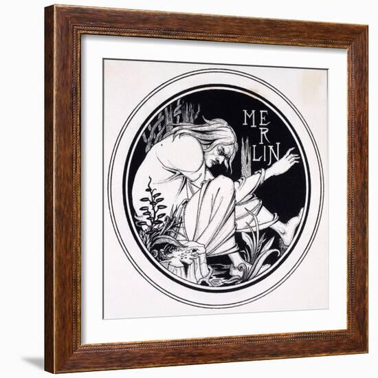 Merlin, Evans, England, 1893-null-Framed Giclee Print