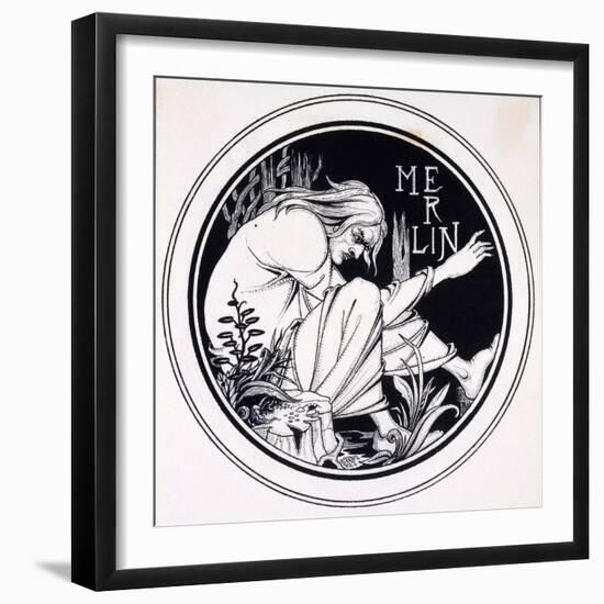 Merlin, Evans, England, 1893-null-Framed Giclee Print