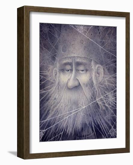 Merlin Turned to Stone-Wayne Anderson-Framed Giclee Print