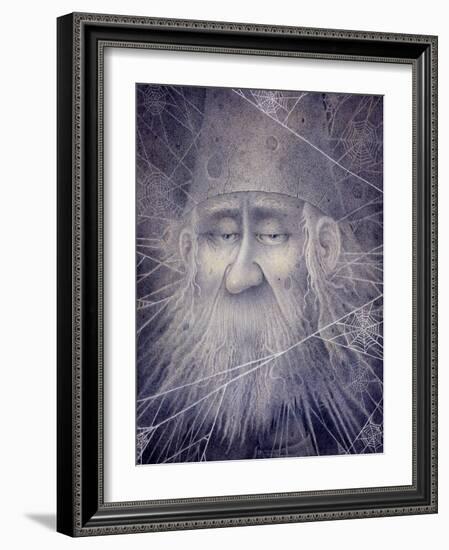 Merlin Turned to Stone-Wayne Anderson-Framed Giclee Print