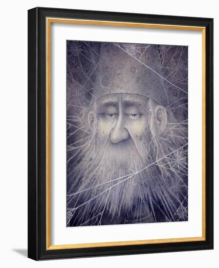 Merlin Turned to Stone-Wayne Anderson-Framed Giclee Print