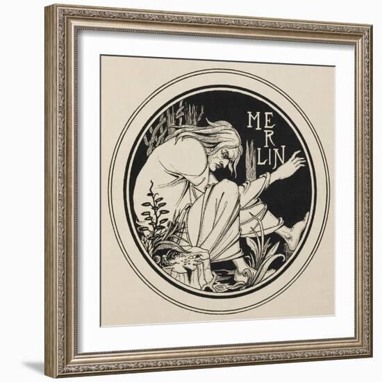 Merlin-null-Framed Giclee Print