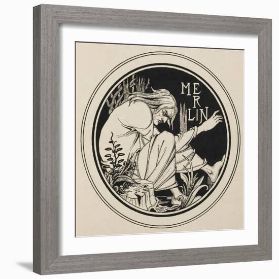 Merlin-null-Framed Giclee Print