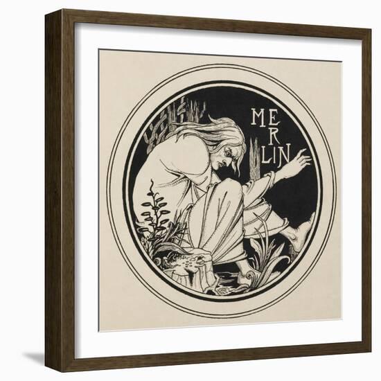 Merlin-null-Framed Giclee Print