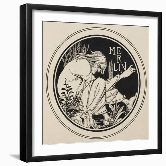 Merlin-null-Framed Giclee Print