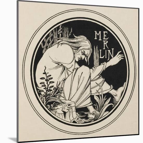 Merlin-null-Mounted Giclee Print