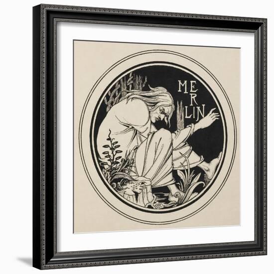 Merlin-null-Framed Giclee Print