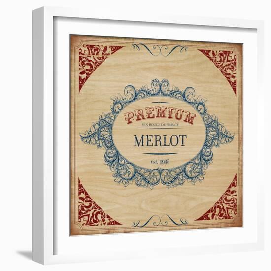 Merlot-Sloane Addison  -Framed Art Print