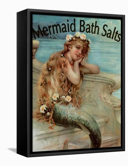 Mermaid Bathsalts-null-Framed Premier Image Canvas