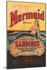 Mermaid Brand Smoked Sardines-null-Mounted Art Print