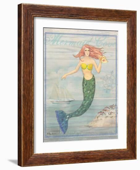 Mermaid Cove-Paul Brent-Framed Art Print