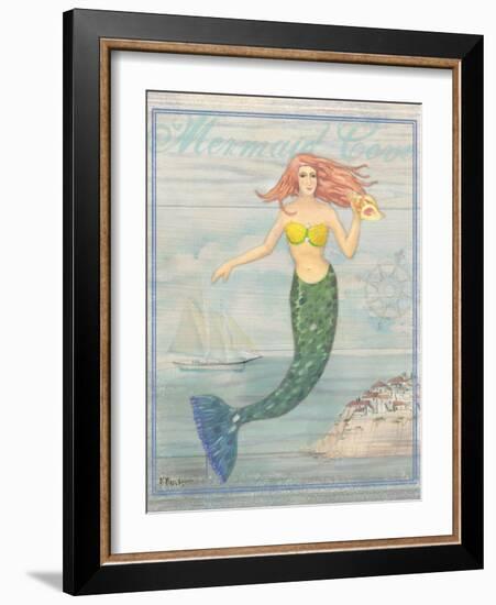 Mermaid Cove-Paul Brent-Framed Art Print