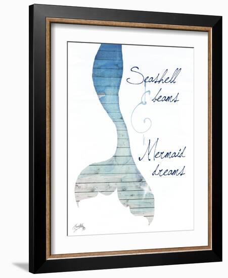 Mermaid Dreams-Elizabeth Medley-Framed Art Print