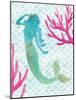 Mermaid Friends II-null-Mounted Art Print