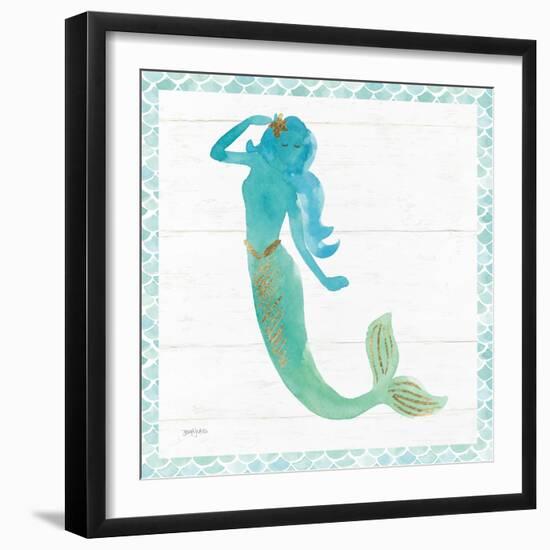 Mermaid Friends IV-Jenaya Jackson-Framed Art Print