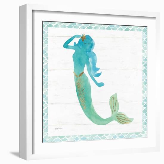 Mermaid Friends IV-Jenaya Jackson-Framed Art Print