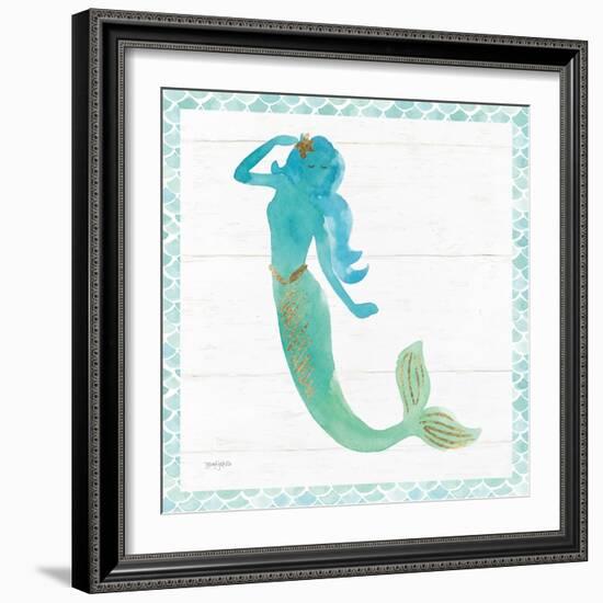 Mermaid Friends IV-Jenaya Jackson-Framed Art Print