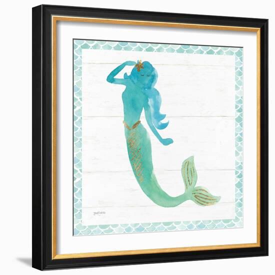 Mermaid Friends IV-Jenaya Jackson-Framed Art Print