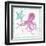 Mermaid Friends V-Jenaya Jackson-Framed Art Print