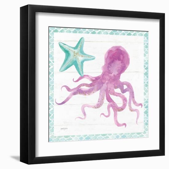 Mermaid Friends V-Jenaya Jackson-Framed Art Print