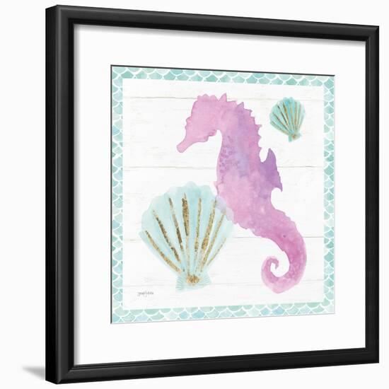 Mermaid Friends VI-Jenaya Jackson-Framed Art Print