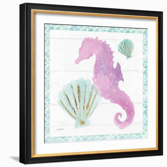 Mermaid Friends VI-Jenaya Jackson-Framed Art Print