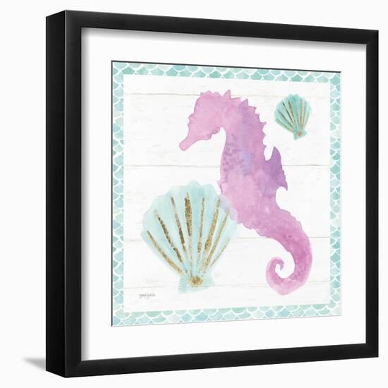 Mermaid Friends VI-Jenaya Jackson-Framed Art Print