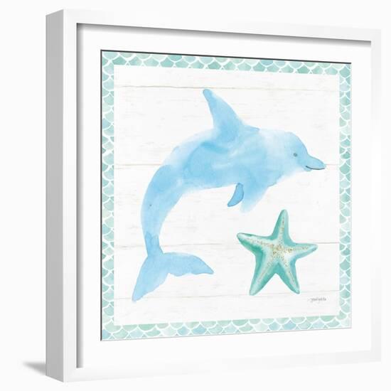 Mermaid Friends VIII-Jenaya Jackson-Framed Premium Giclee Print