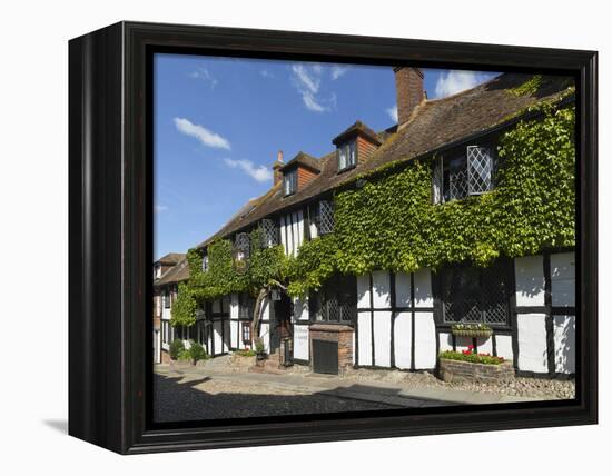 Mermaid Inn, Mermaid Street, Rye, East Sussex, England, United Kingdom, Europe-Stuart Black-Framed Premier Image Canvas