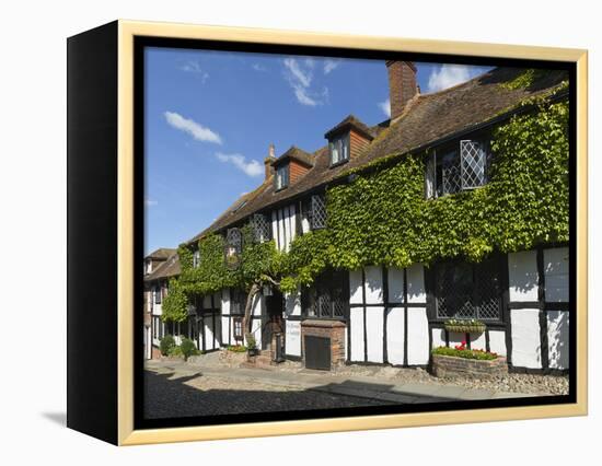 Mermaid Inn, Mermaid Street, Rye, East Sussex, England, United Kingdom, Europe-Stuart Black-Framed Premier Image Canvas