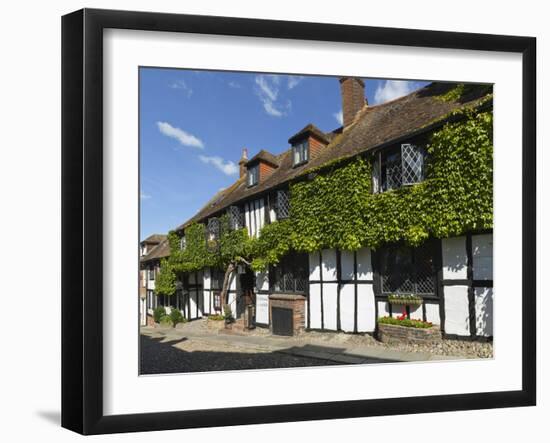 Mermaid Inn, Mermaid Street, Rye, East Sussex, England, United Kingdom, Europe-Stuart Black-Framed Photographic Print